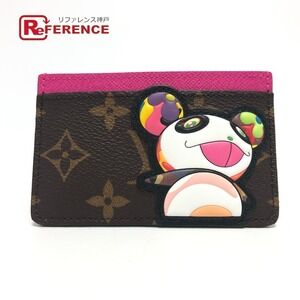 Louis Vuitton LV TM Porte Carte Takashi Murakami Wallet Monogram Brown
